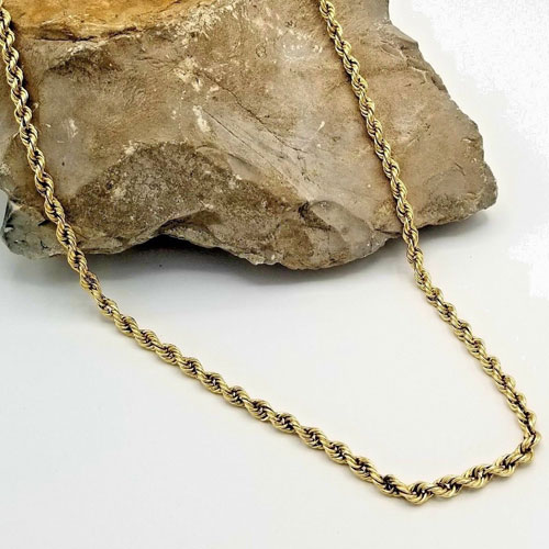 Gold diamond hot sale cut chain